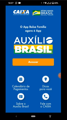 Aplicativo Auxílio Brasil